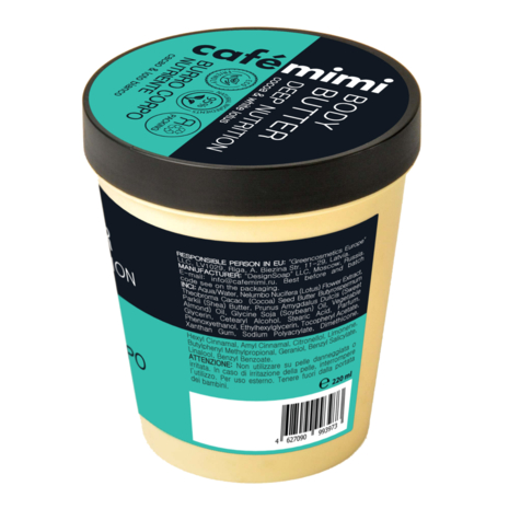 BURRO CORPO NUTRIENTE CAFE MIMI